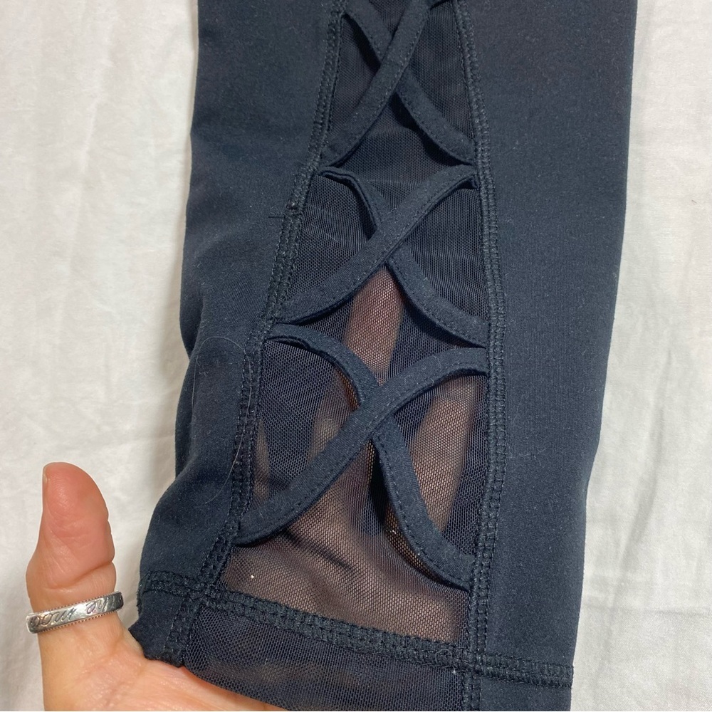 90* Degree by Reflex Capri Leggings Athletic Pants Workout pants Yoga pants Med. - Picture 7 of 7
